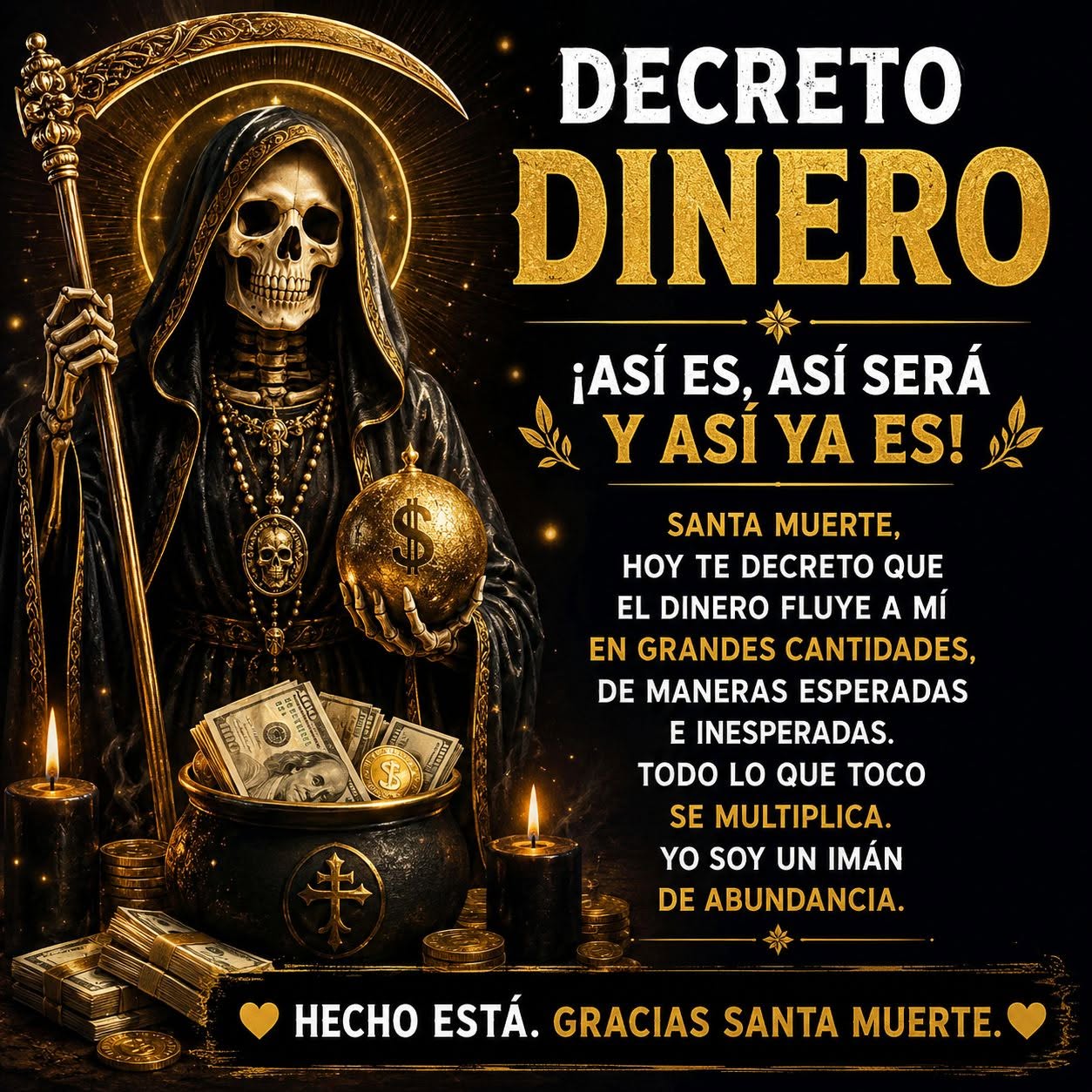 Decreto espiritual para la abundancia
