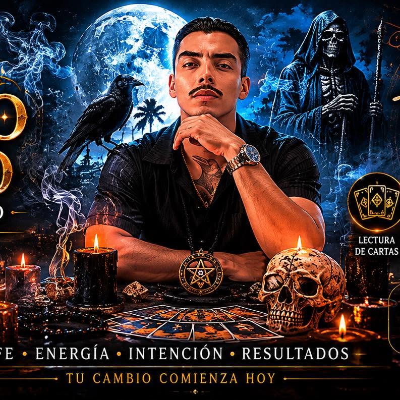 Los maestros Unicornio Negro y Cuervo Negro en una escena ceremonial